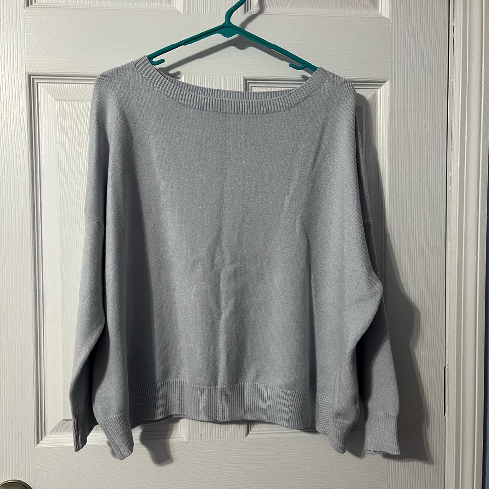 Women's baby blue Sweater